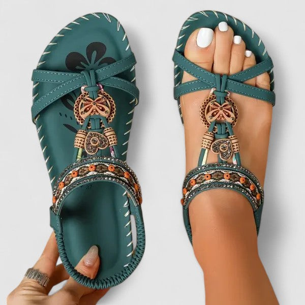Comfortable Womens Slide Toe Sandals