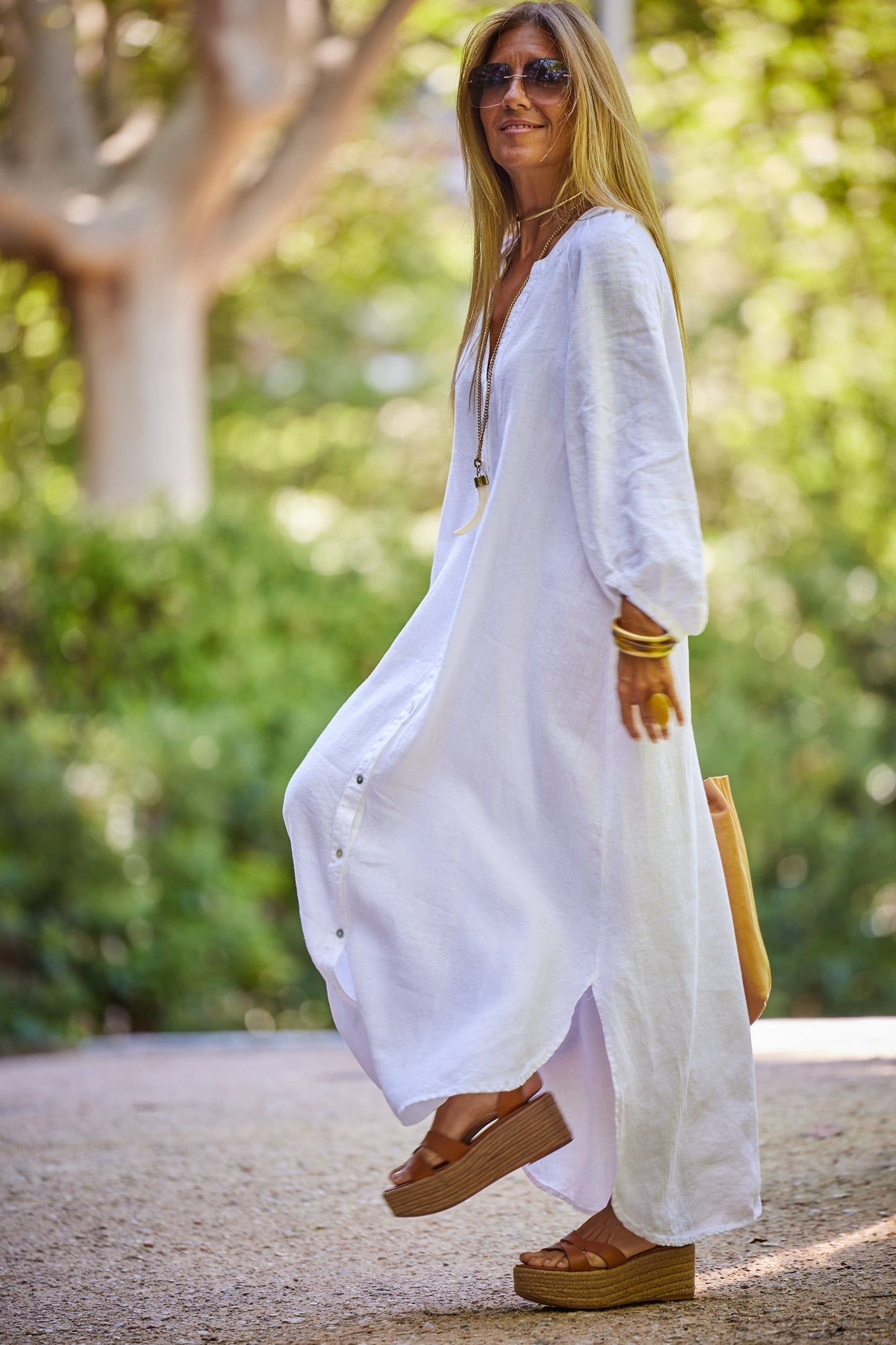 Bohemian Long Flowy Dress