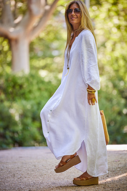 Bohemian Long Flowy Dress