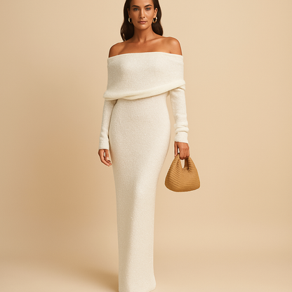 Chic Cold Shoulder Womens Summer Dress - VibreMode