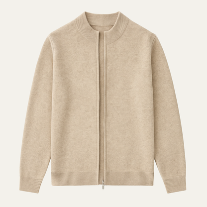 Oldmarket Men's Wool Cardigan Soft Knit - VibreMode