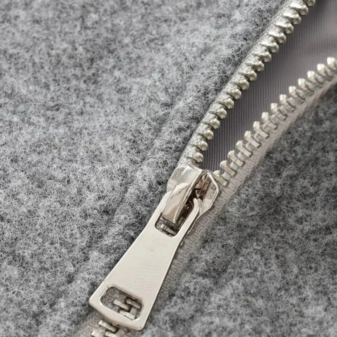Image of Olive | Women's Zip-Up Bomber Jacket