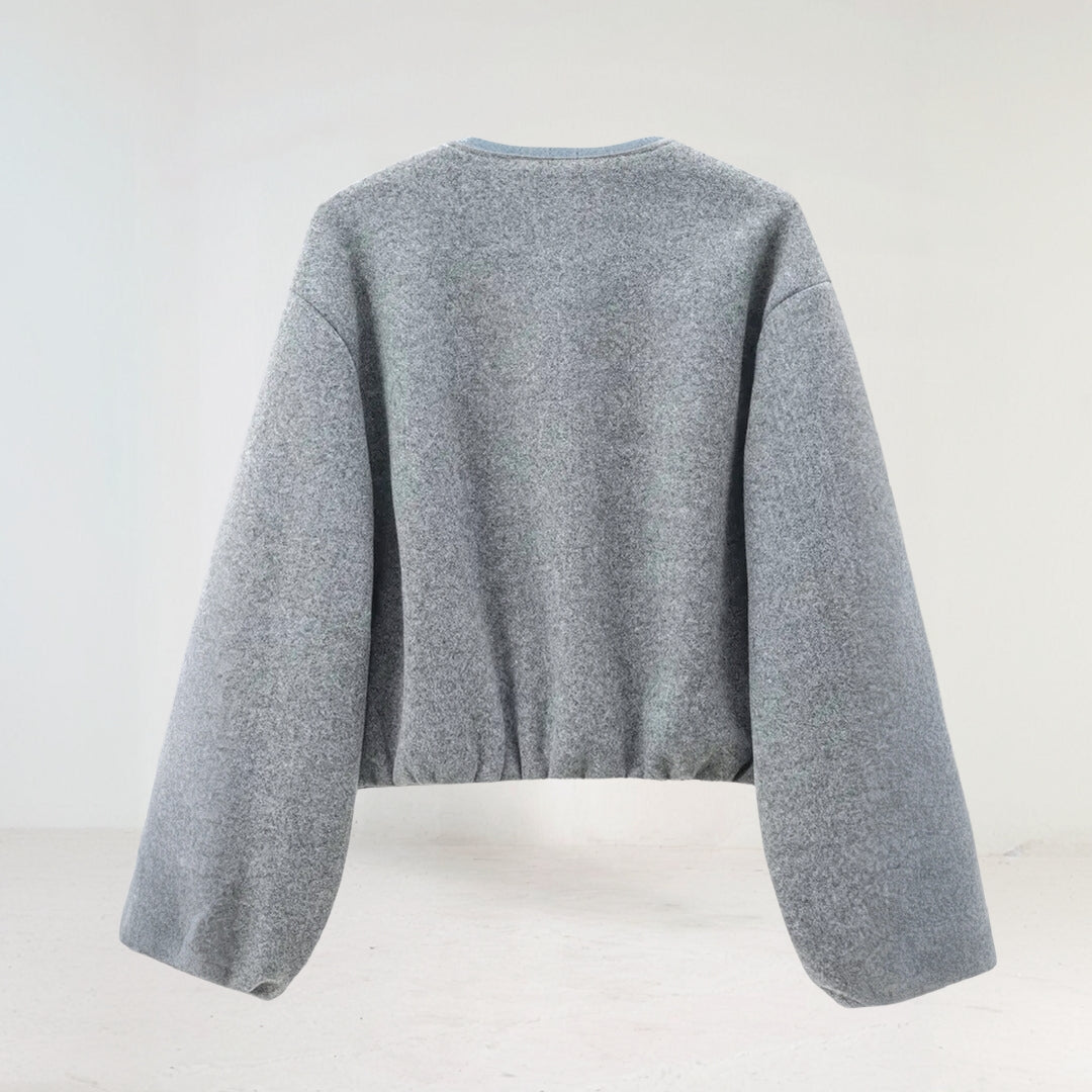 Image of Olive | Women's Zip-Up Bomber Jacket