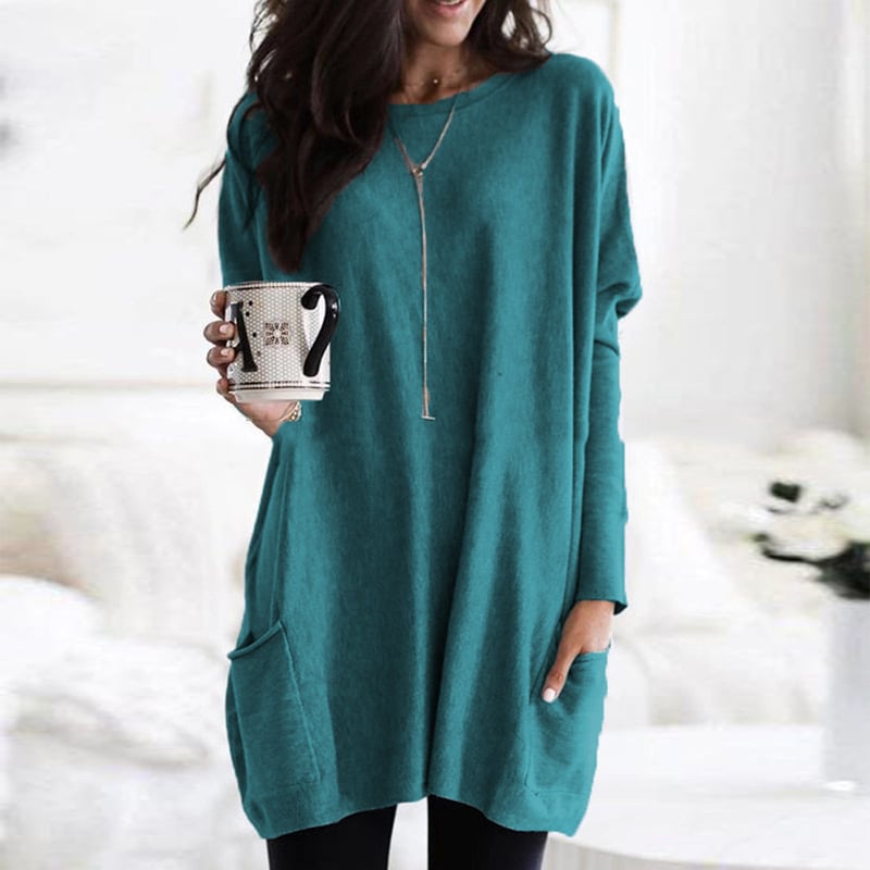 Comfy Women's Casual Winter Sweater Dress