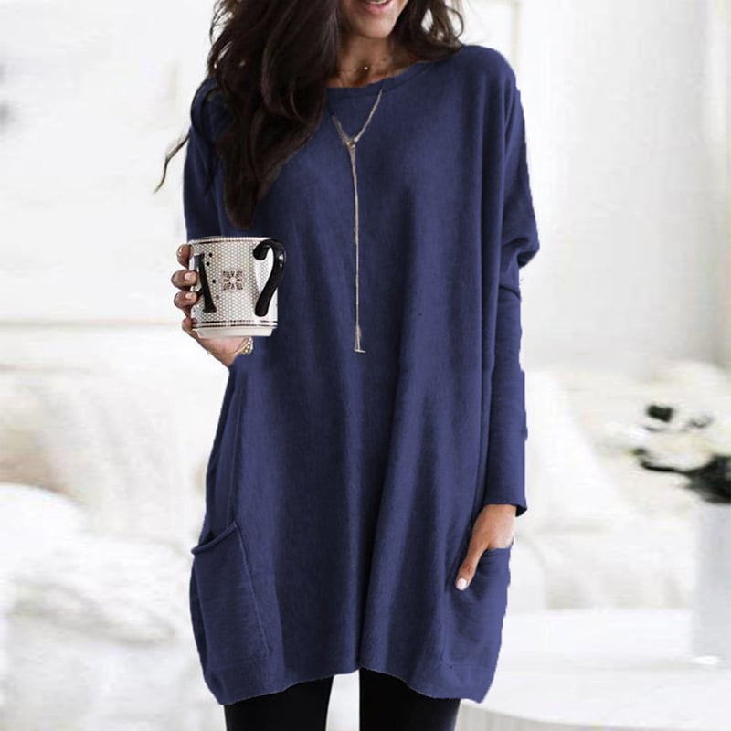 Comfy Women's Casual Winter Sweater Dress