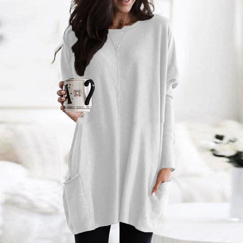 Comfy Women's Casual Winter Sweater Dress