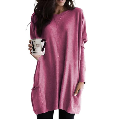 Comfy Women's Casual Winter Sweater Dress