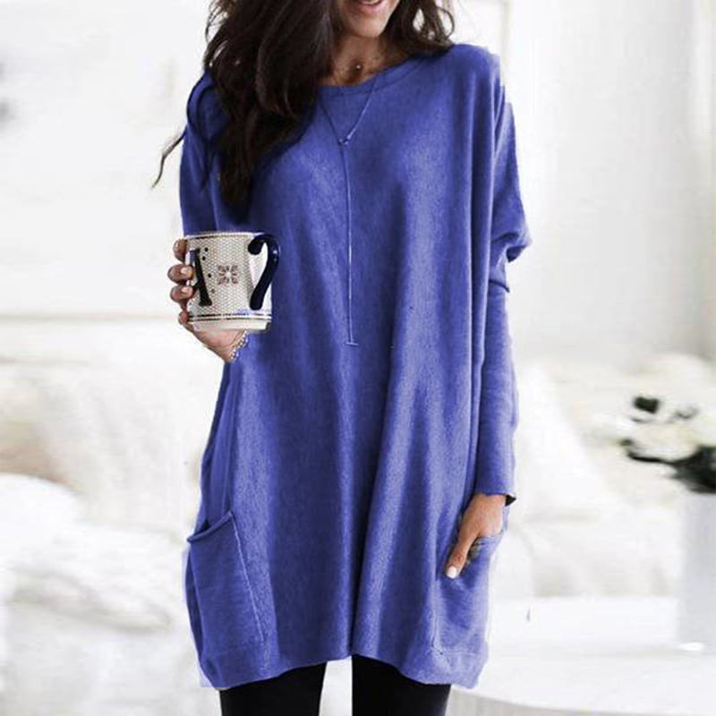 Comfy Women's Casual Winter Sweater Dress