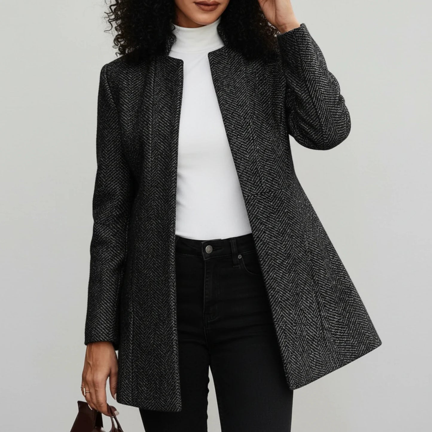 Women's Open Front A-Line Jacket - VibreMode