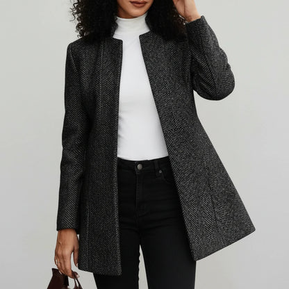 Women's Open Front A-Line Jacket - VibreMode