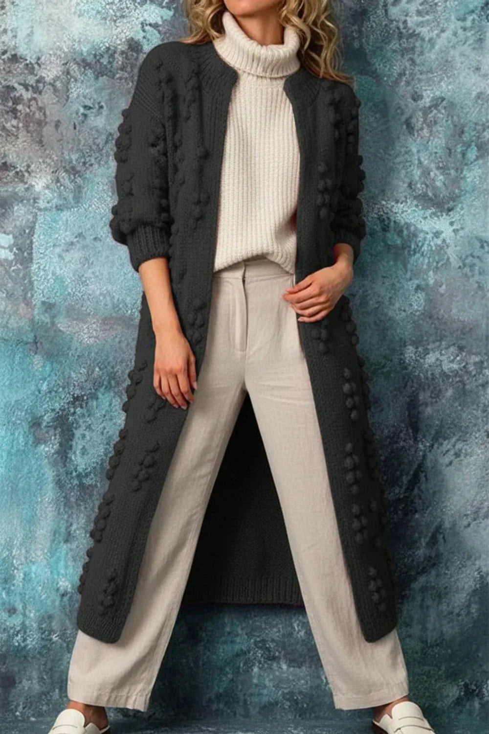 Women's Duster Cardigan Sweater - VibreMode