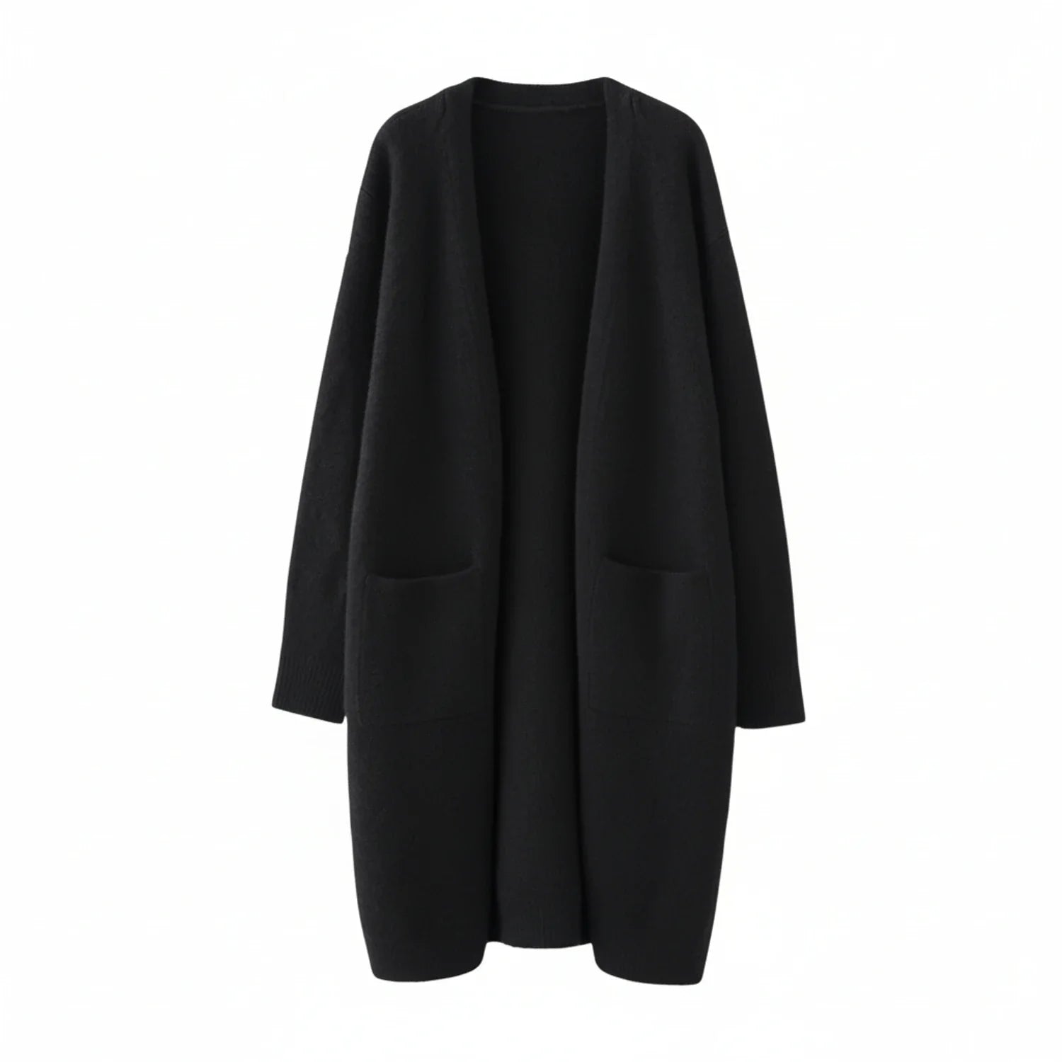 Women's Open Front Long Cardigan - VibreMode