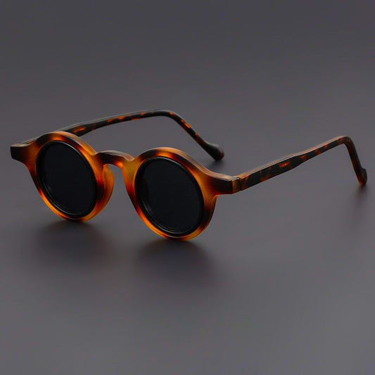 Vintage Circular Sunglasses - VibreMode