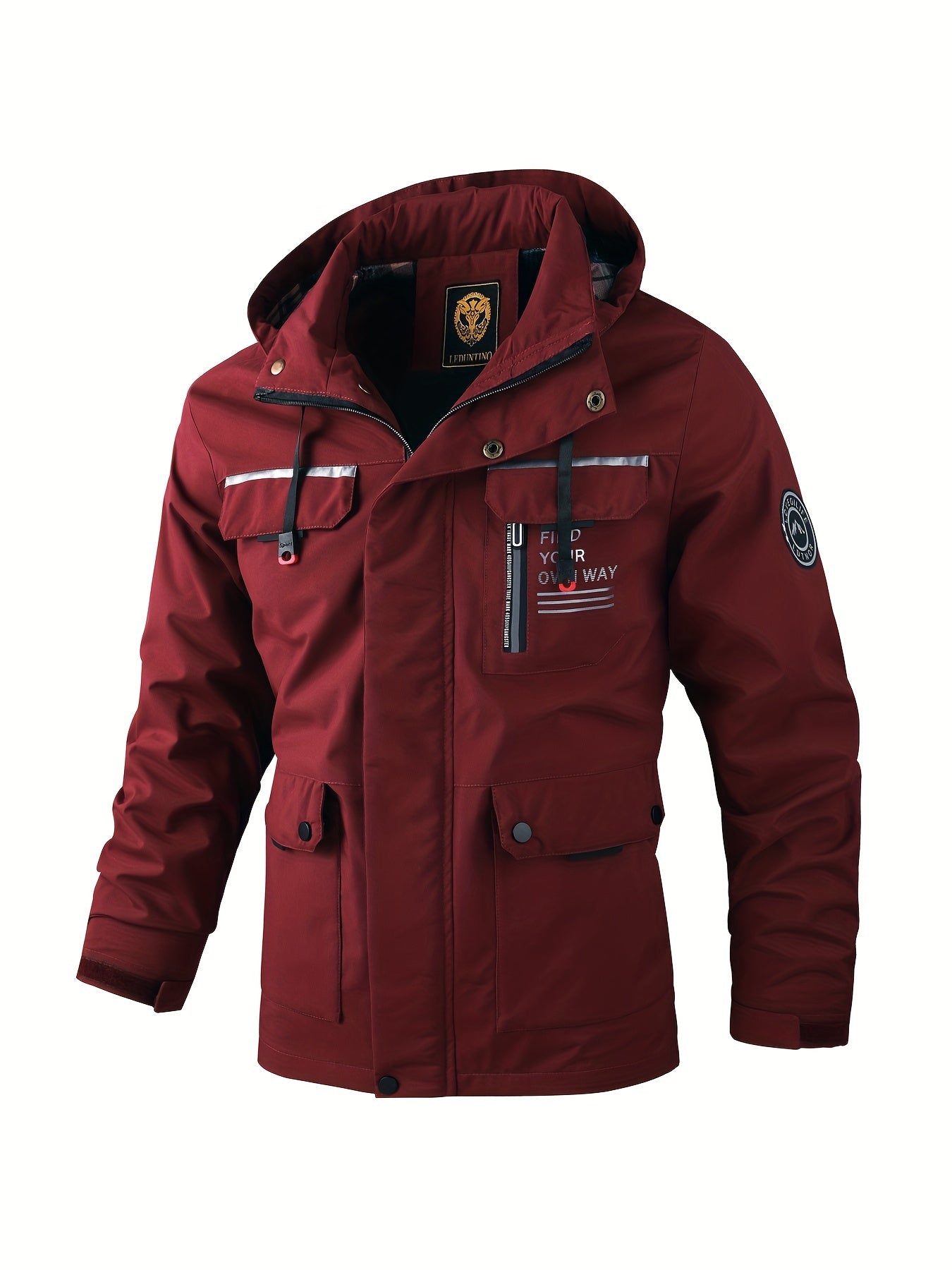 Image of Orlando | Men's Hooded Casual Jacket