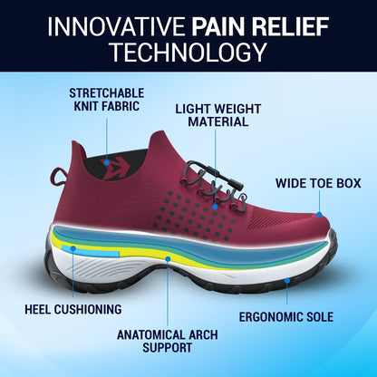 Ortho Shoes Stretch Cushion - Foot Pain Relief