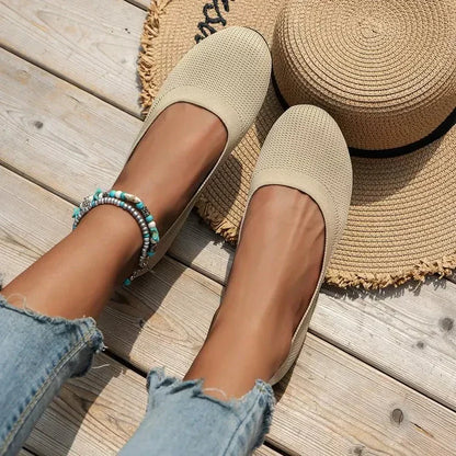Classic Comfortable Round Toe Flat Shoes