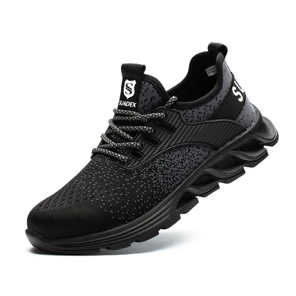 Durable Industrial Steel Toe Work Boots - VibreMode