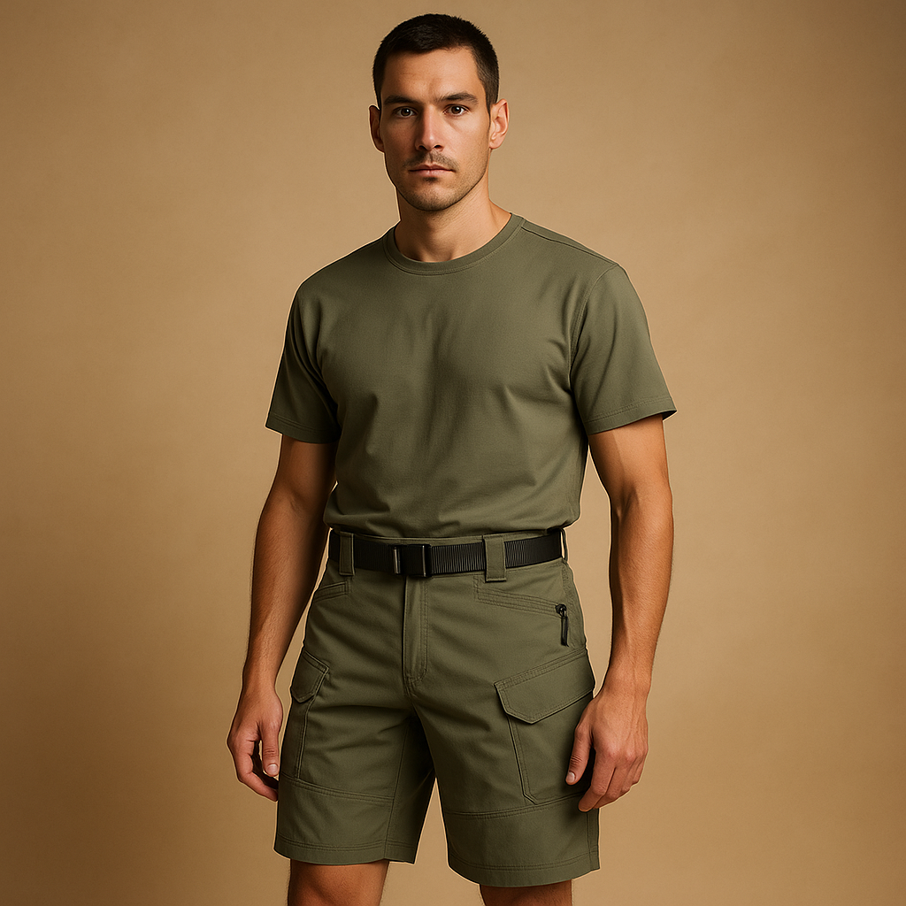 Men’s outdoor cargo pants with multiple pockets, designed for hiking, camping, fishing, and everyday active use.