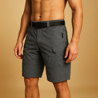 Men’s outdoor cargo pants with multiple pockets, designed for hiking, camping, fishing, and everyday active use.