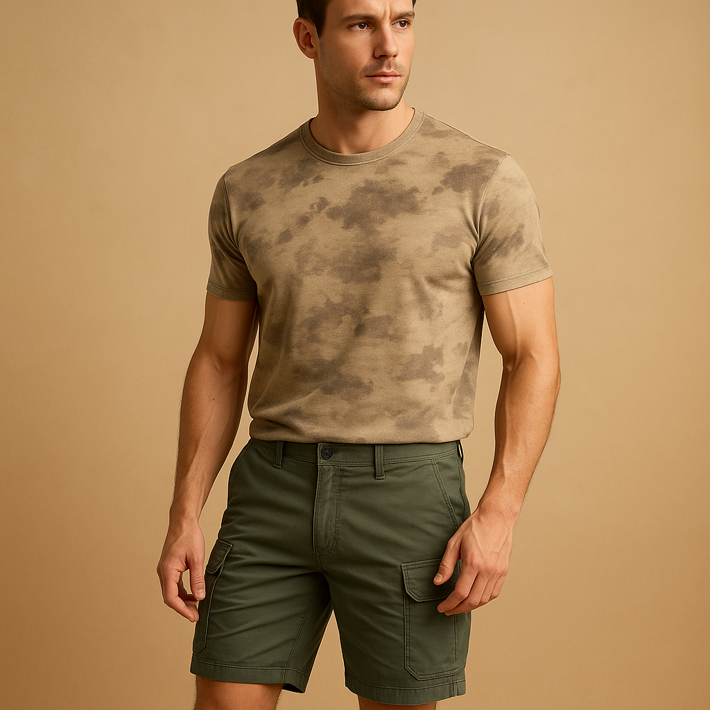 Men’s outdoor cargo pants with multiple pockets, designed for hiking, camping, fishing, and everyday active use.