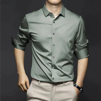 Men's Lightweight Fit Casual Dress Shirt