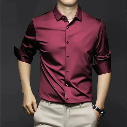 Men's Wrinkle- Dress Shirt