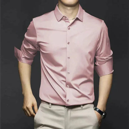 Men's Wrinkle- Dress Shirt