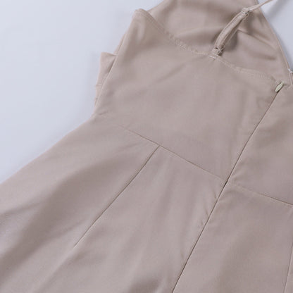 Image of Paige | Women's V-Neck Midi Slip Dress