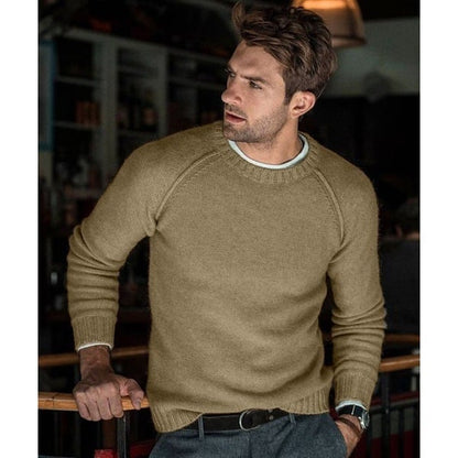 Image of Parker | Men's Crew Neck Knit Sweater