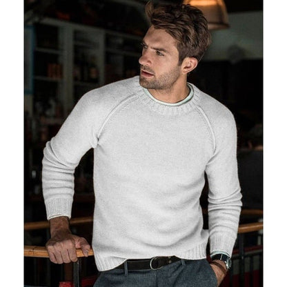 Image of Parker | Men's Crew Neck Knit Sweater