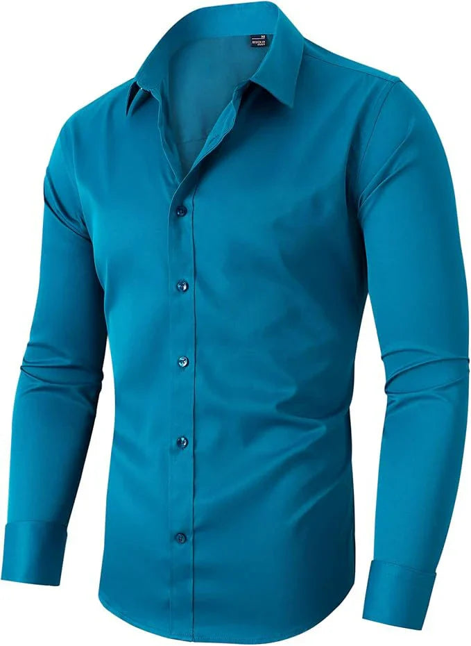 Men's Stretch Dress Shirt Wrinkle- Comfort Fit
