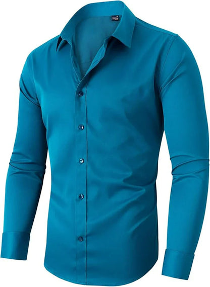 Men's Stretch Dress Shirt Wrinkle- Comfort Fit