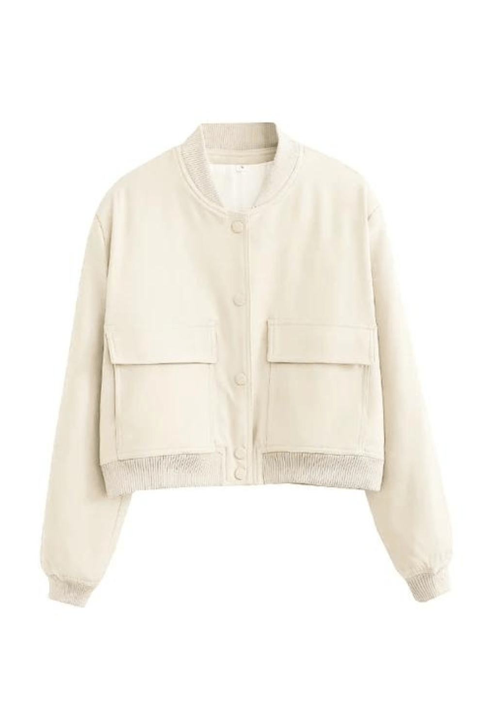 Women's Cropped Casual Jacket - VibreMode