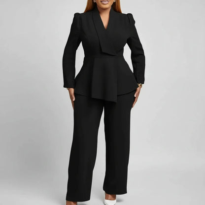 Women's Peplum Suit