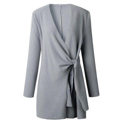 Image of Phoebe | Women's Tie Waist Long Sleeve Cardigan