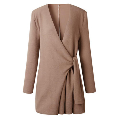 Image of Phoebe | Women's Tie Waist Long Sleeve Cardigan