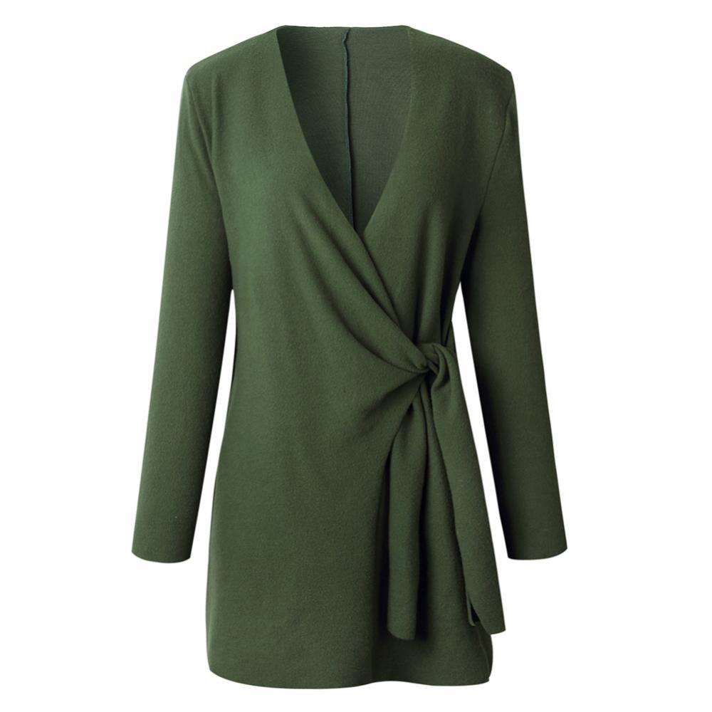 Image of Phoebe | Women's Tie Waist Long Sleeve Cardigan