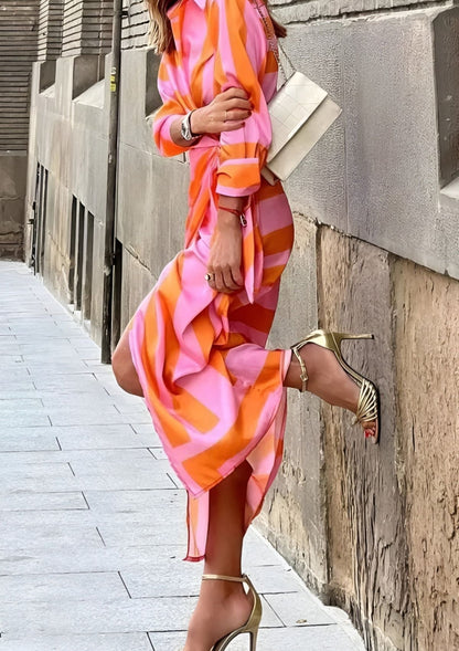 Image of Phyllis | Women's Wrap Midi Dress