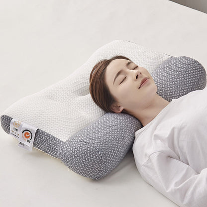 Ergonomic Sleep Pillow Contoured Design