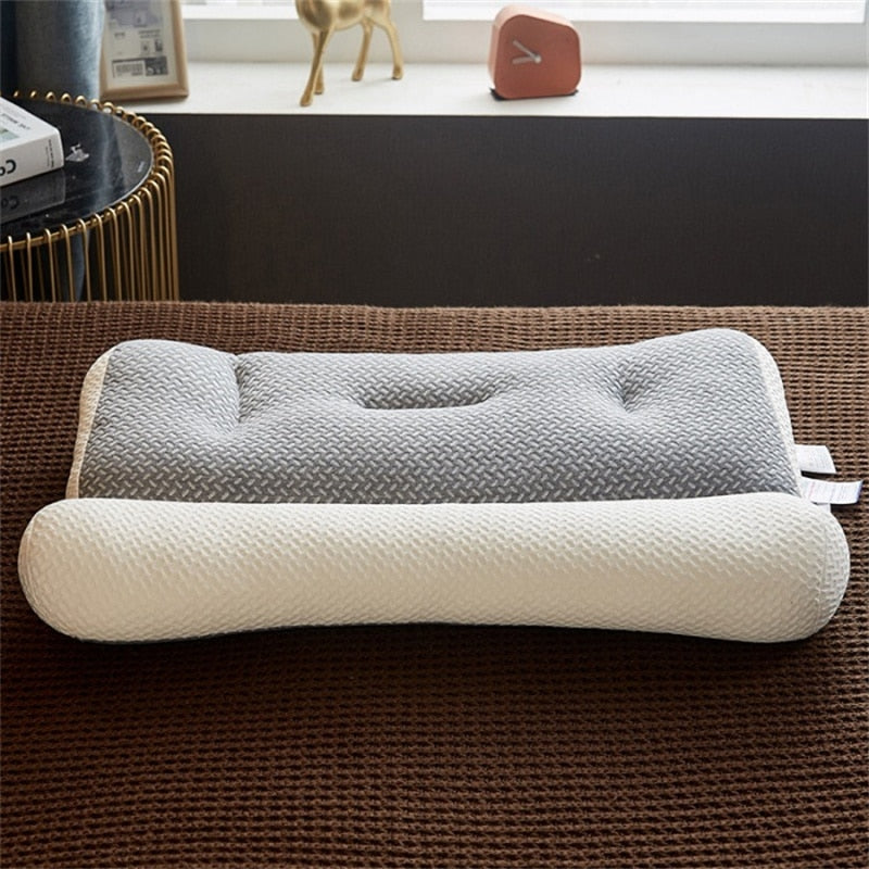 Ergonomic Sleep Pillow Contoured Design