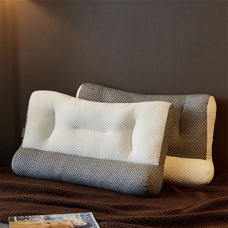 Ergonomic Sleep Pillow Contoured Design