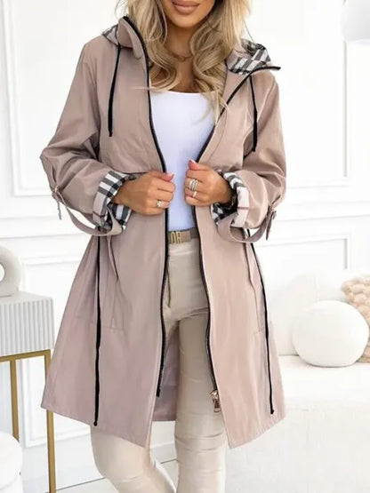 Waterproof Windproof Zip Jacket Coat