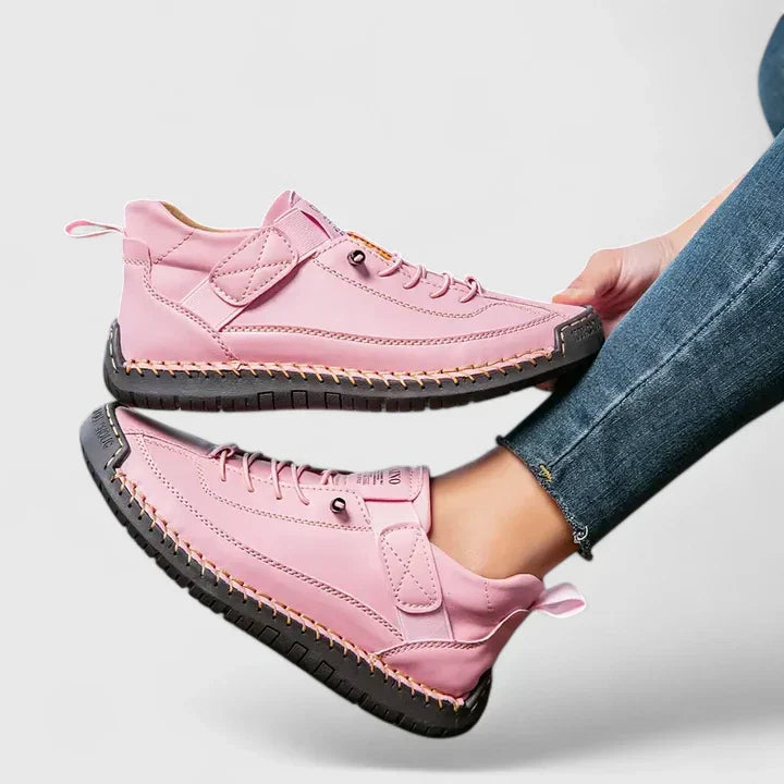 Supportive Lace Up High Top Running Shoes