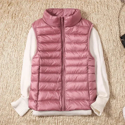 Women's Windbreaker Bodywarmer Zip Front