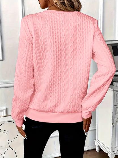 Soft Crew Neck Sweater with Chic Style
