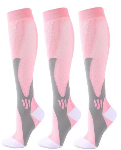 Knee High Compression Socks Support Varicose Veins Relief