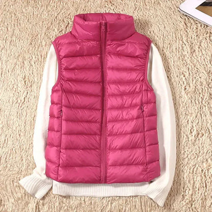 Women's Windbreaker Bodywarmer Zip Front