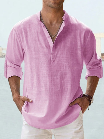 Men's Casual Relaxed Fit Breathable Shirt