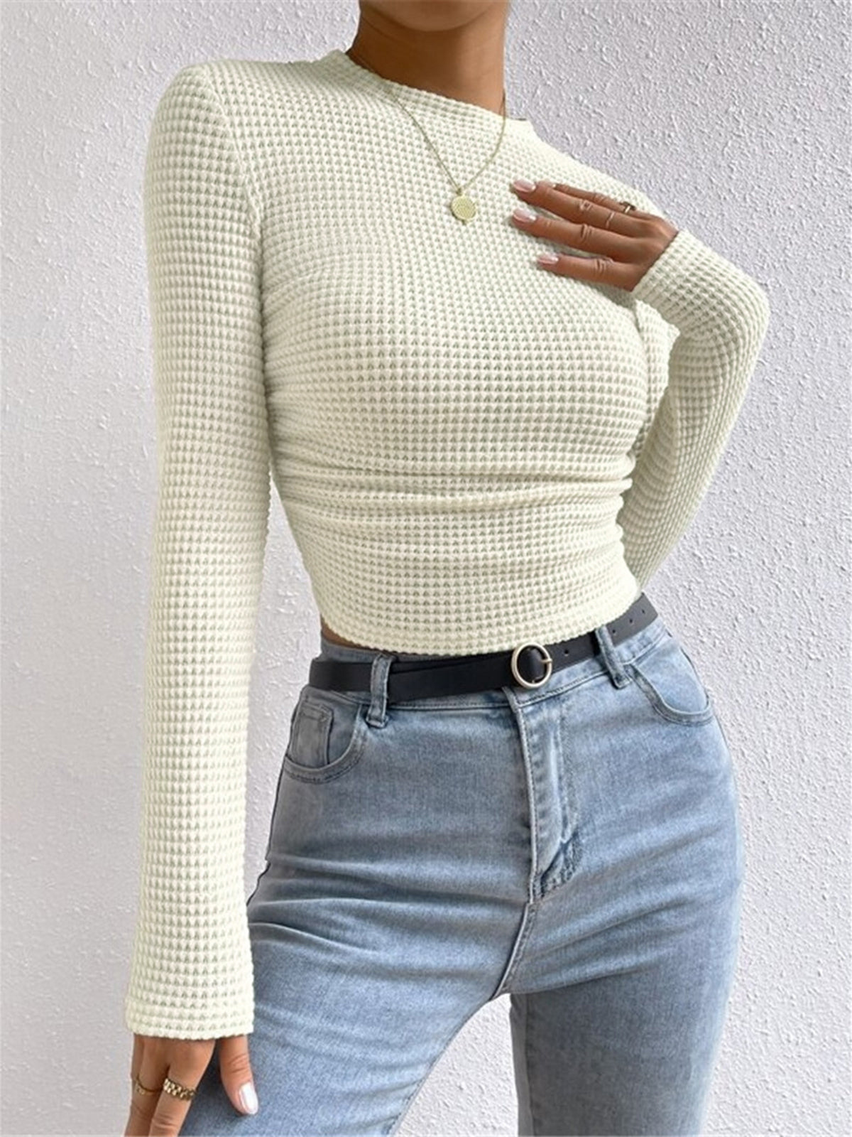 Image of Piper | Women's Fitted Long Sleeve Top