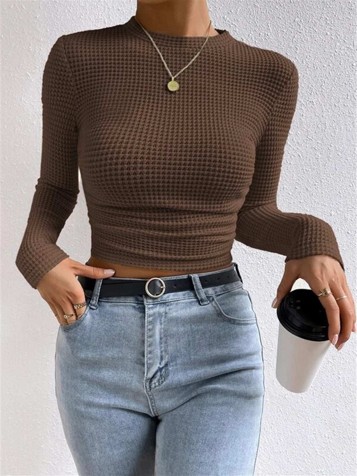 Image of Piper | Women's Fitted Long Sleeve Top